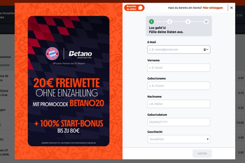 Betano Mobile App